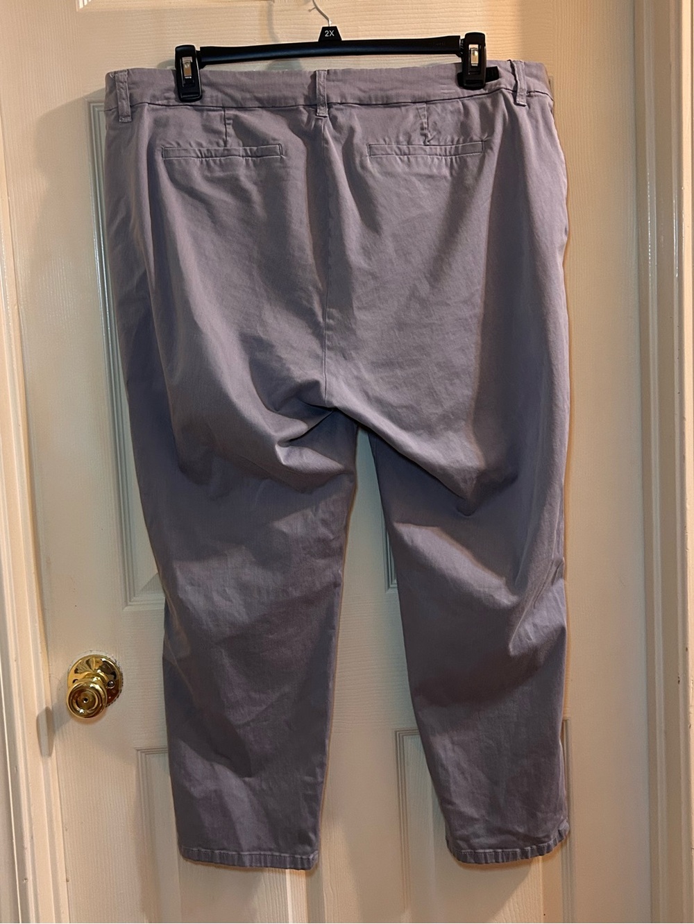 Kut from the Kloth Gray Straight-Leg Pants - Picture 4 of 5